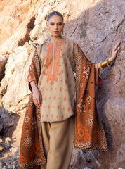 Winter Collection - Zainab Chottani - Winter Shawl 23 - Azal