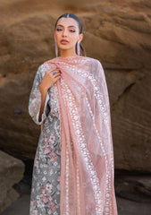 Lawn Collection - Zainab Chottani - Chikankari 24 - ZCC#10A - Lana