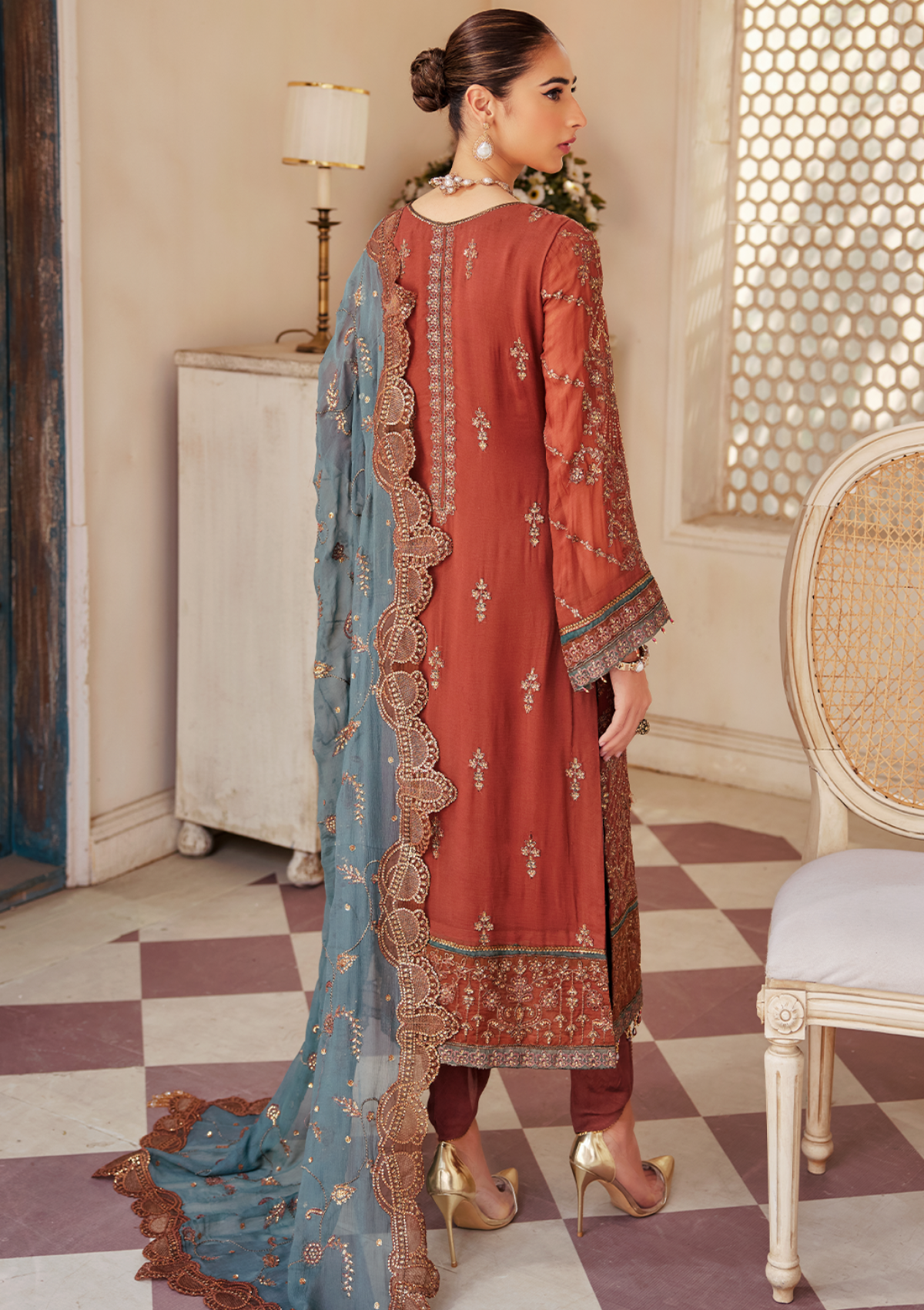 Formal Collection - Emaan Adeel - Luxe - Chiffon - LX#07