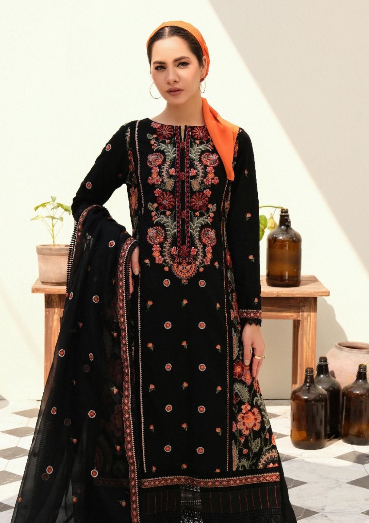 Lawn Collection - Eshaal Mishkaat - Zaib un Nisa - D#4A - Essence