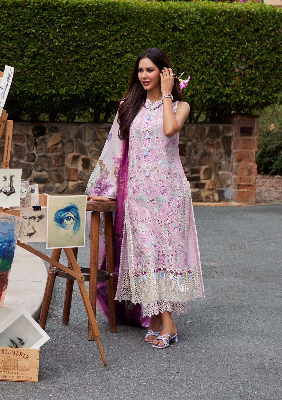 Lawn Collection - Mushq - Te Amo - Luxury - MSL#2411 - Florence Finesse