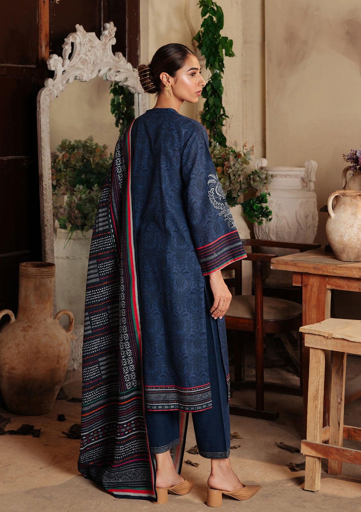 Winter Collection - Sahar - Printed Khaddar - D#01