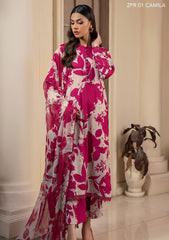 Winter Collection - Zarif - Prints - Georgette Silk - ZPR#1 - Camila