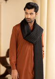 Men Shawls - Wool Shawls - D#237 - Black