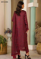 Silk Collection - Zarif - Printed Silk - ZSP#01 - Zona