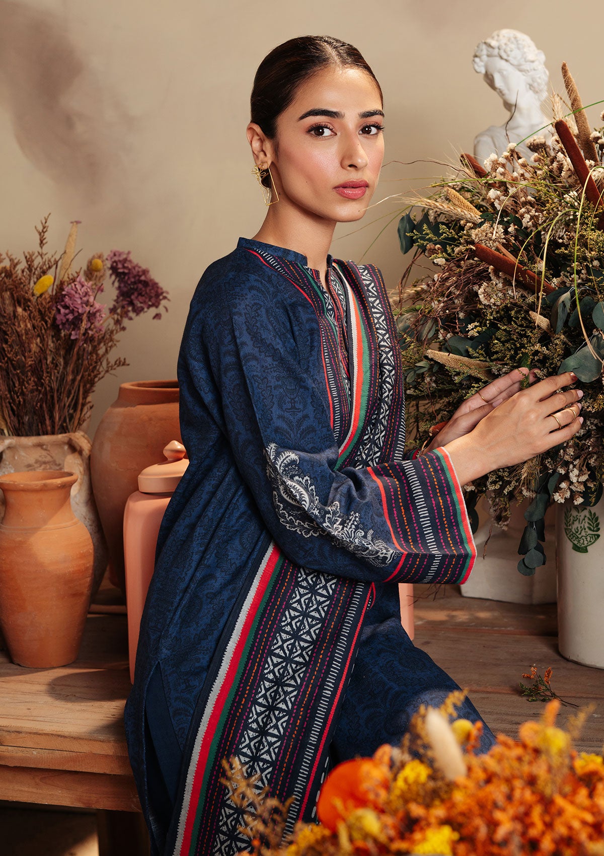 Winter Collection - Sahar - Printed Khaddar - D#01