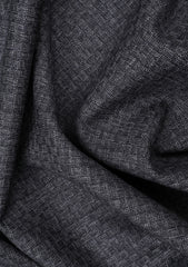 Scabal Pulse Natural Stretch Super Fine Wool Dobby Suiting - Grey
