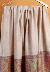 Pashmina Jamawar Shawl D#155 - Skin