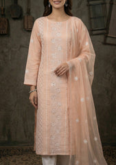 Formals - Riwaj - Fancy 26 -  Ari & Mukesh Work - 2 Pcs - D#01 - Peach 2