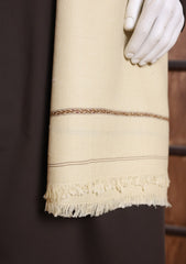 Men Shawls - Wool Shawls - D#11 - Off White