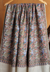 Pashmina Embroidered Jaaldar Shawl D#26 - L Skin