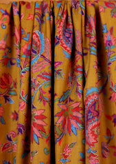 Pashmina Qalamkari Needle Work Shawl D#09 - Multi