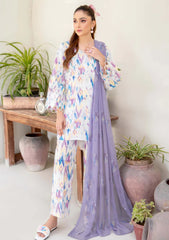 Lawn - Humdum - Ziva - Unstitched - HZU25#04