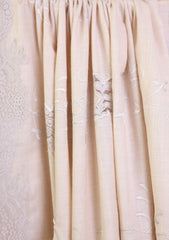 Pashmina Chantilly Patch Work Shawl D#01 - Fawn