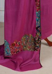Winter - Riwaj - Pashmina Jamawar Suit - Edit 25 - D#06 - Pink