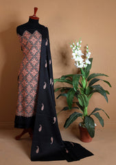 Winter Collection - Riwaj - Pashmina Embroidered Suit - Volume II - D#01 (D)