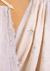 Pashmina Chantilly Patch Work Shawl D#01 - Fawn