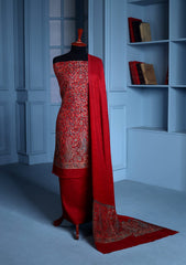 Winter Collection - Riwaj - Pashmina Kaani Jamawar Suit - Volume II - D#24