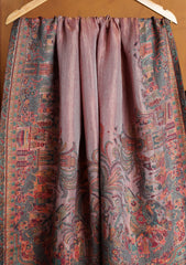 Pashmina Jamawar Shawl D#116 - Brown