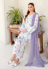 Lawn - Humdum - Ziva - Unstitched - HZU25#04