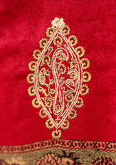 Embroidered Wool Shawl  D - 53