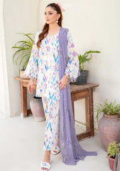 Lawn - Humdum - Ziva - Unstitched - HZU25#04