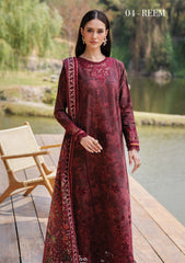 Lawn - Xenia - Luxury Unstitched 25 - XLL#04 - Reem