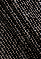 Elite Men Embroidered Sequence Viscose Fabric - B Beige