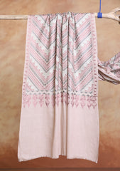 Pashmina Ari Work Jaaldar Scarf D#11 - L Skin