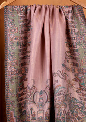 Pashmina Zari Jamawar Shawl D#01 - T Pink