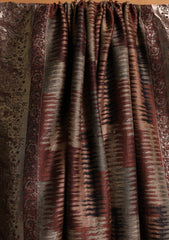 Pashmina Zari Jamawar Shawl D#23 - CH Brown