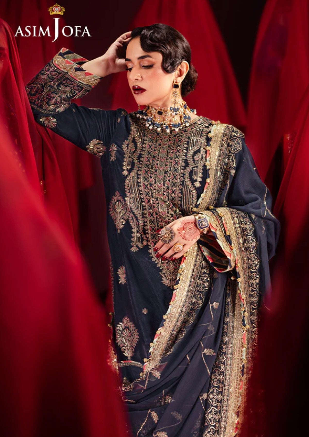 Formal Collection - Asim Jofa - Makhmal Velvet 24 - AJMV-11