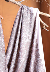 Pashmina Jamawar Shawl D#162 - Fawn