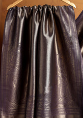 Silk Zari Jamawar Shawl D#19 - Purple