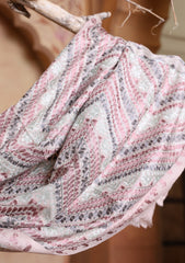 Pashmina Ari Work Jaaldar Scarf D#11 - L Skin