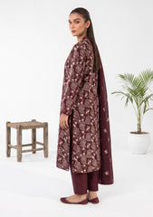 Winter - Rubaaiyat - Pashmina Embroidered 26 - D#06 - Purple