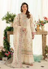 Lawn - Aneela Rizwan - Yaqeen 25 - Ivory Serenity
