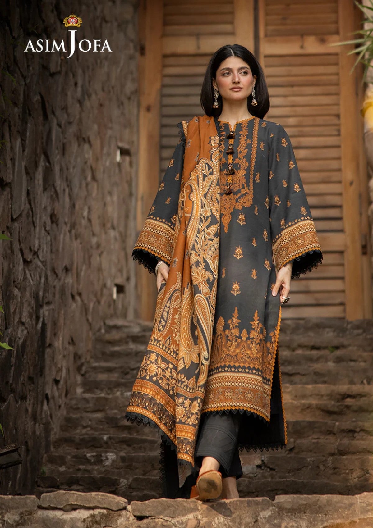 Winter Collection - Asim Jofa - Winter Wardrobe - AJUW-37