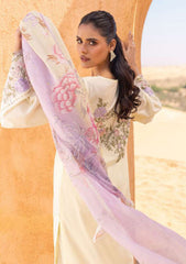 Lawn Collection - Cross Stitch - Eid Lawn 2 - SL24#15 - Subtle Canary