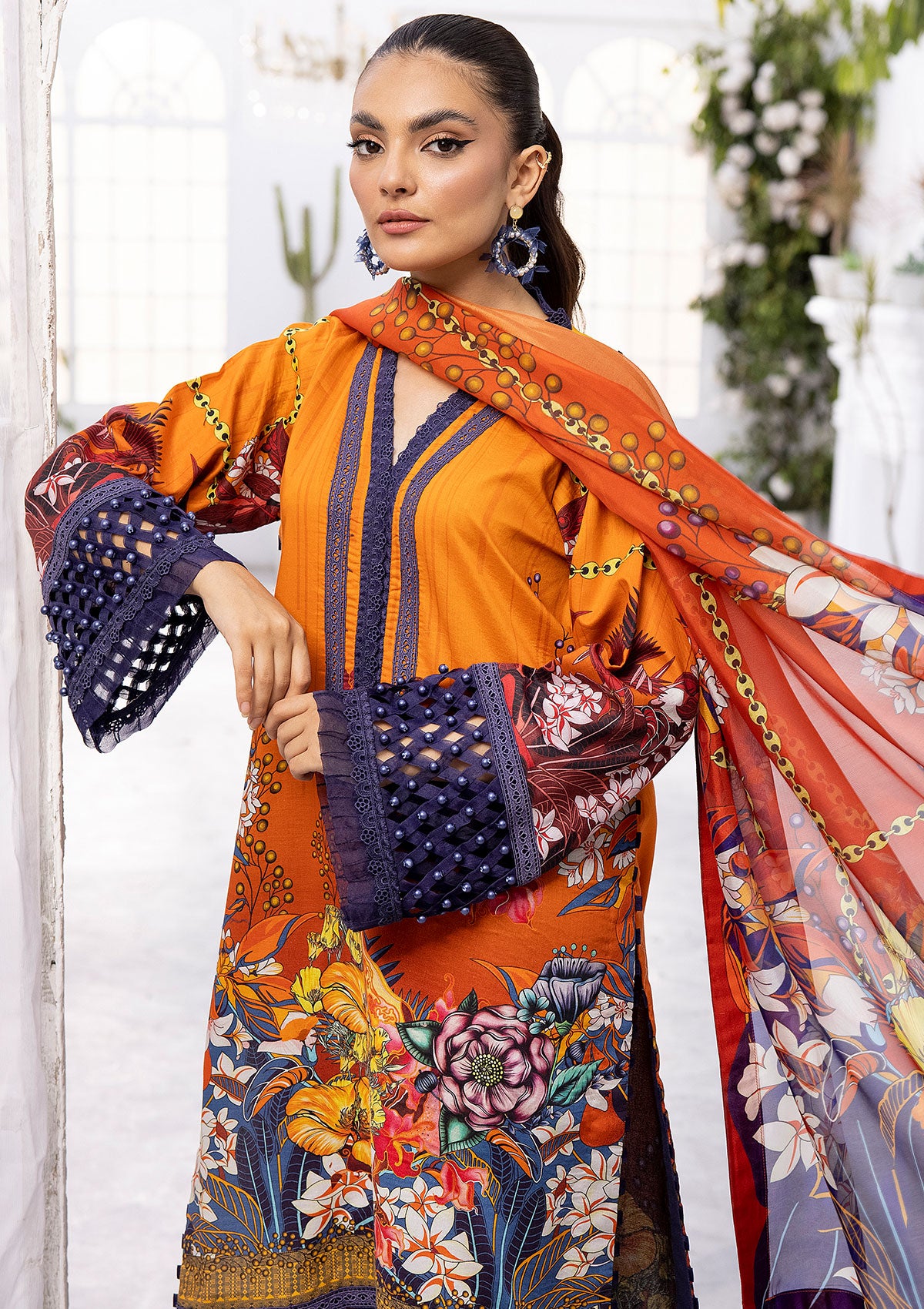 Lawn Collection - Tessa - Khunak - GRACEFULL GLOW