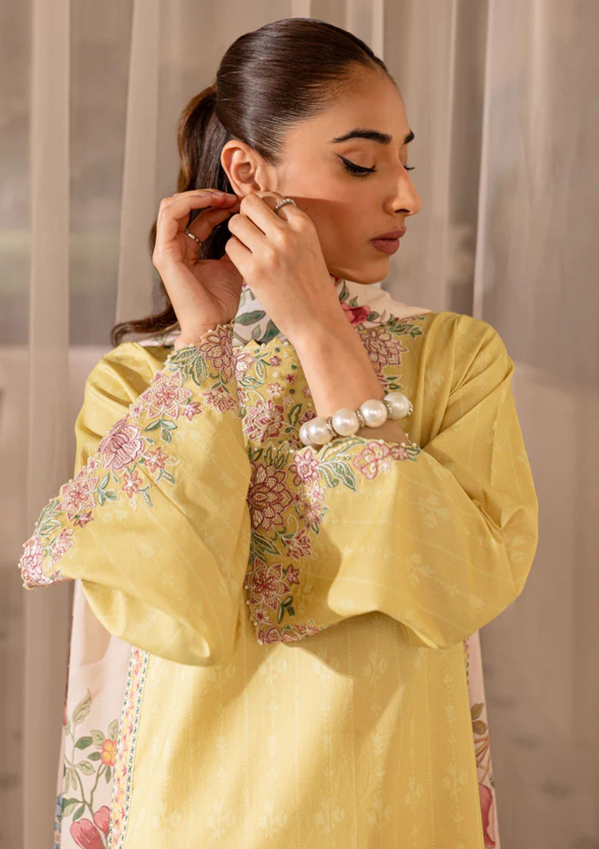 Lawn Collection - Farasha - Seraya - FS24#05 - FERN