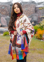 Pure Pashmina Handmade Shawl D - 0058