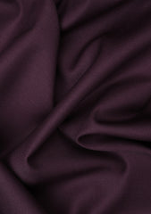 Scabal Super 100's Brussels 260 Gr Wool Suiting - Midnight Purple