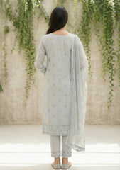 Formals - Riwaj - Fancy Bamber Chiffon - 2 Pcs Suit - CBD#06 - Grey
