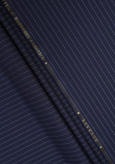 Vitale Barberis Canonico Revenge Super 130's Wool Fabric - N Blue