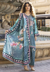 Winter - Meerak - Premium Embroidered Linen 25 - FLORIN