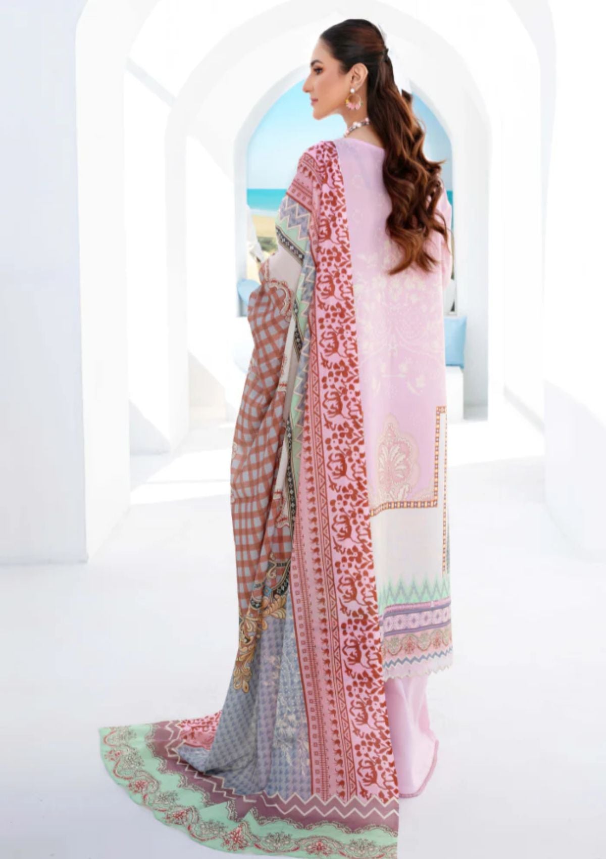 Lawn Collection - Humdum - Saira Bano - HB24#08