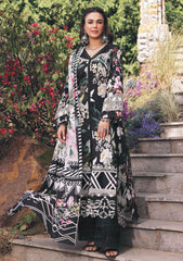 Lawn Collection - Elaf Premium - Print Chikankari - EPC24#02 - A - NOIREE