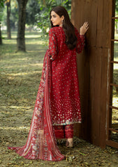 Lawn - Elaf Premium - Chikankari Prints 26 - ERC-1B - MARJAAN