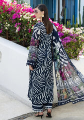 Lawn - Elaf Premium - Santorini Prints 26 - EPN#03A - STARRY NIGHT